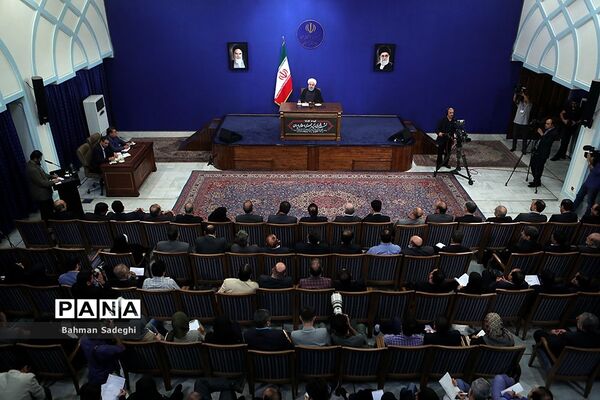 نشست خبری رئیس جمهوری