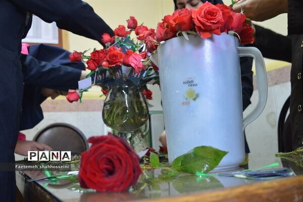 برپایی اولین موکب دانش‌آموزی درشهرستان فیروزکوه