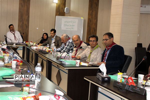 مراسم تجلیل از مربیان و عوامل اجرایی نهمین دوره اردوی ملی  پیشتازان سازمان دانش‌آموزی  البرز