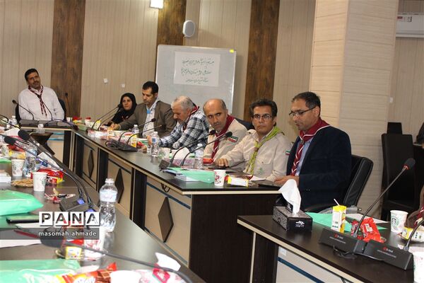 مراسم تجلیل از مربیان و عوامل اجرایی نهمین دوره اردوی ملی  پیشتازان سازمان دانش‌آموزی  البرز