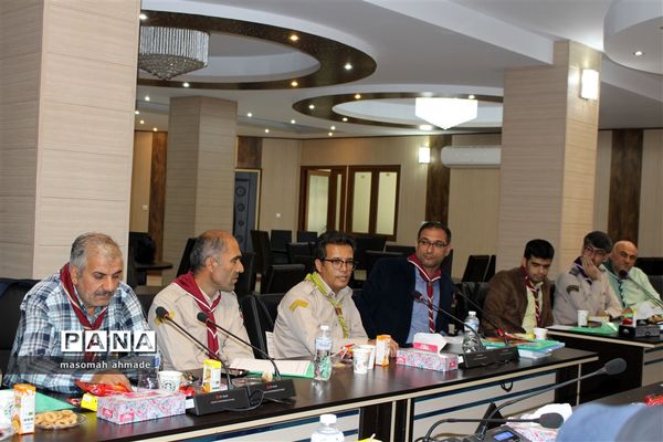 مراسم تجلیل از مربیان و عوامل اجرایی نهمین دوره اردوی ملی  پیشتازان سازمان دانش‌آموزی  البرز