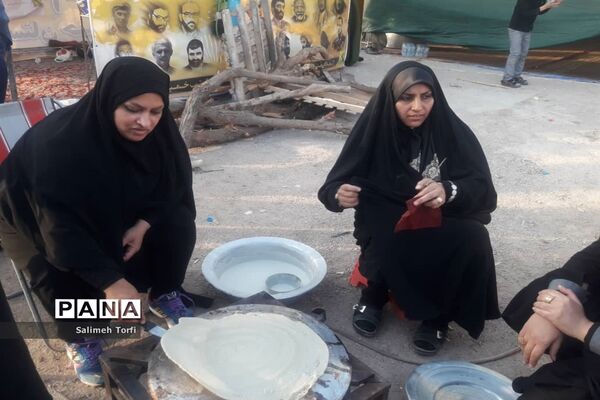 حال و هوای مواکب اربعین حسینی در مرز چزابه