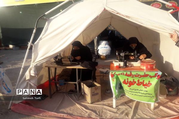 حال و هوای مواکب اربعین حسینی در مرز چزابه