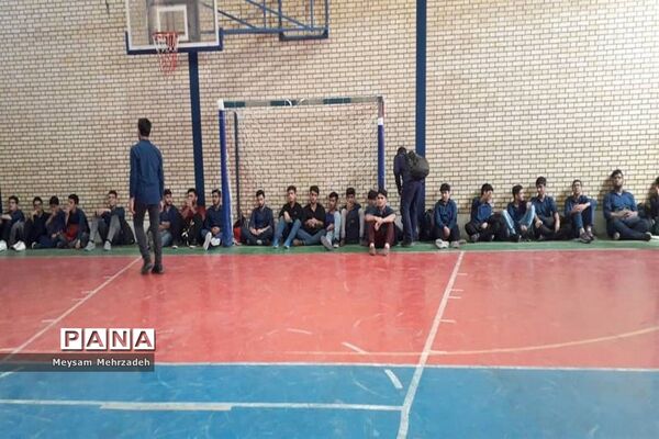 مراسم اربعین حسینی در دبیرستان شهید مطهری  بوشهر