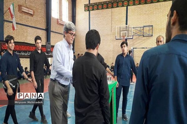 مراسم اربعین حسینی در دبیرستان شهید مطهری  بوشهر