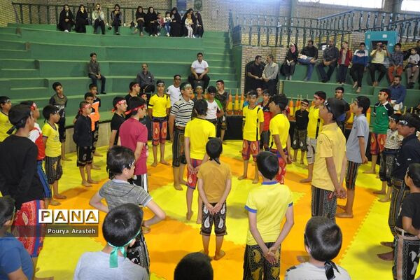گردهمایی پهلوانان کوچک در استان خراسان جنوبی