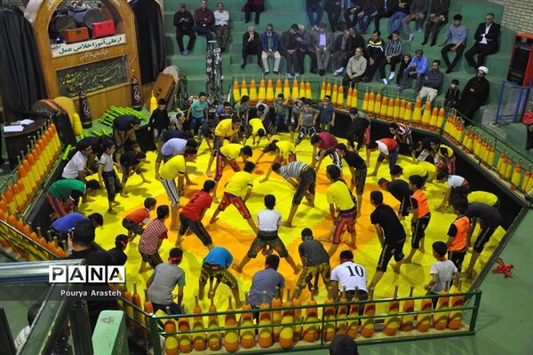 گردهمایی پهلوانان کوچک در استان خراسان جنوبی