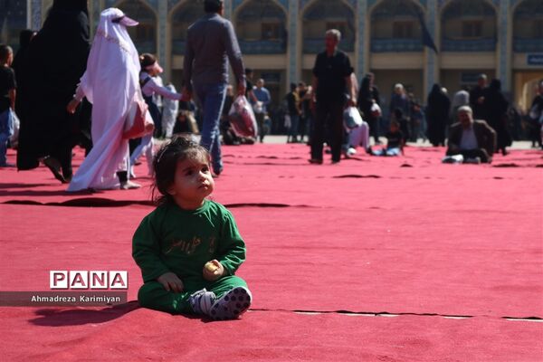 شور حسینی در حرم مطهر احمدبن موسی (ع) در شیراز