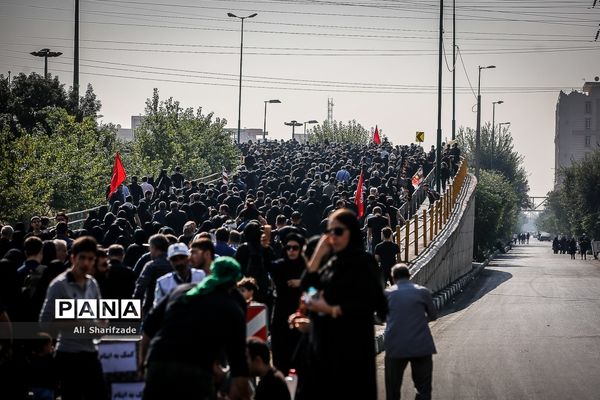راهپیمایی جاماندگان اربعین حسینی - تهران