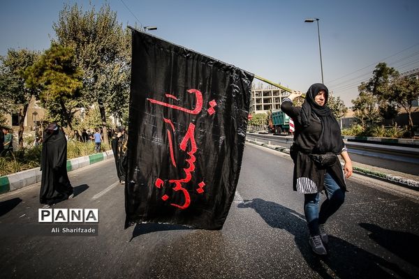 راهپیمایی جاماندگان اربعین حسینی - تهران