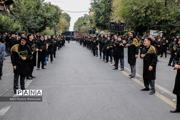 عزاداری خیابانی اربعین حسینی در ارومیه