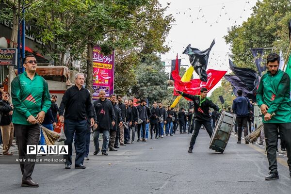عزاداری خیابانی اربعین حسینی در ارومیه