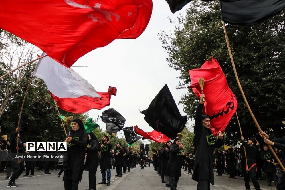 عزاداری خیابانی اربعین حسینی در ارومیه