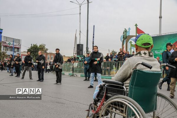 عزاداری خیابانی اربعین حسینی در ارومیه
