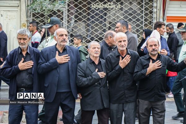 عزاداری خیابانی اربعین حسینی در ارومیه