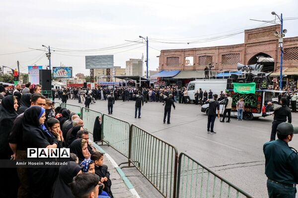 عزاداری خیابانی اربعین حسینی در ارومیه