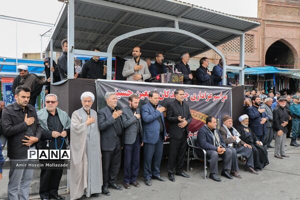 عزاداری خیابانی اربعین حسینی در ارومیه