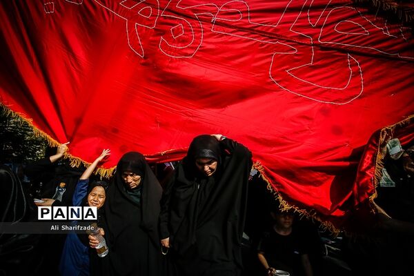 زیر پرچم امام حسین (ع)