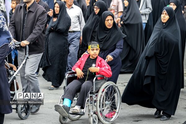 پیاده‌روی جاماندگان کربلا در ارومیه