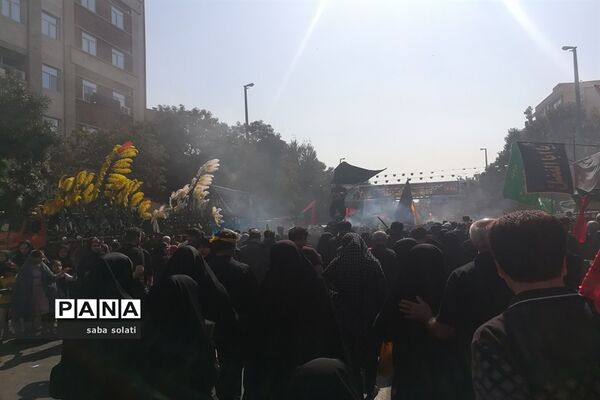راهپیمایی عاشقان امام حسین(ع) ویاران باوفایش درشهرری