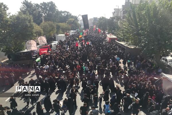 راهپیمایی عاشقان امام حسین(ع) ویاران باوفایش درشهرری