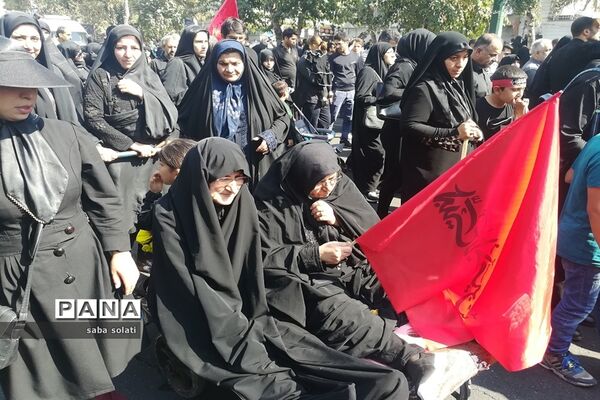 راهپیمایی عاشقان امام حسین(ع) ویاران باوفایش درشهرری