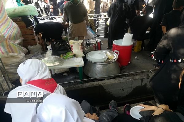 راهپیمایی عاشقان امام حسین(ع) ویاران باوفایش درشهرری