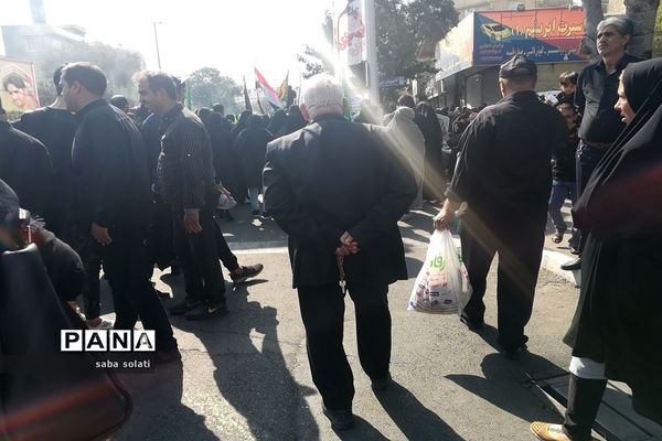 راهپیمایی عاشقان امام حسین(ع) ویاران باوفایش درشهرری