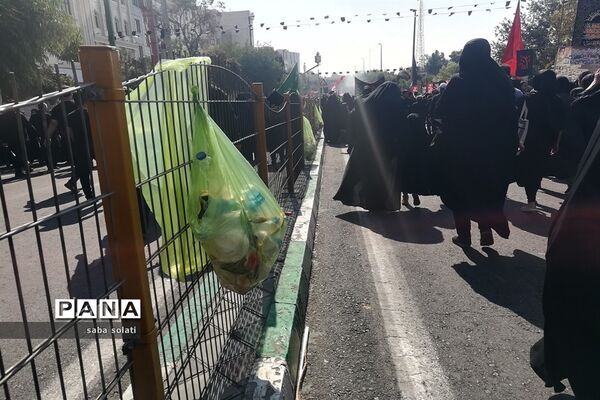 راهپیمایی عاشقان امام حسین(ع) ویاران باوفایش درشهرری