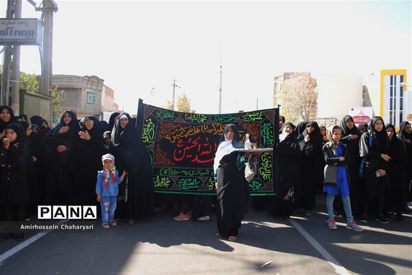 برگزاری مراسم اربعین در شهرستان تایباد