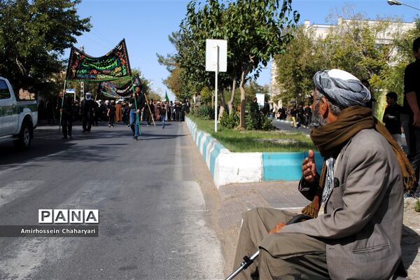برگزاری مراسم اربعین در شهرستان تایباد