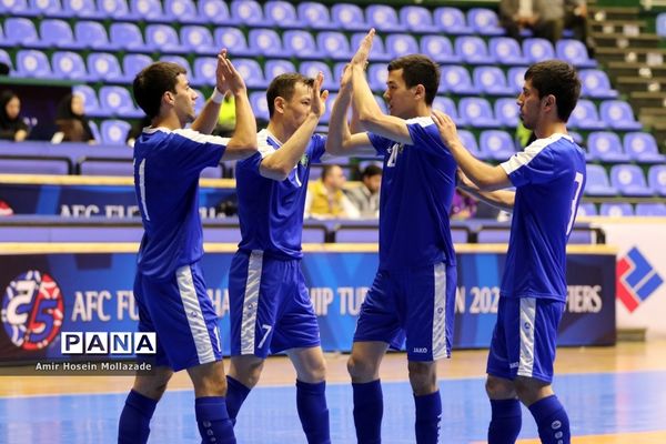 دیدار تیم‌های ازبکستان و نپال از سری بازی‌های مرحله مقدماتی فوتسال آسیا