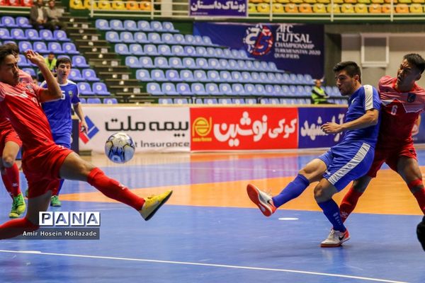 دیدار تیم‌های ازبکستان و نپال از سری بازی‌های مرحله مقدماتی فوتسال آسیا