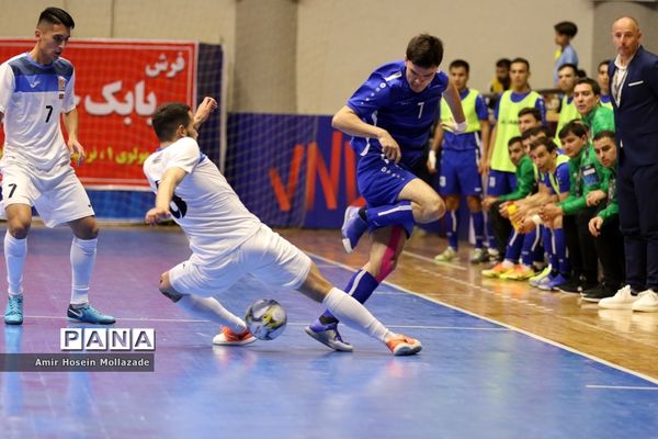 دیدار تیم‌های ترکمنستان و قرقیزستان از سری بازی‌های مرحله مقدماتی فوتسال آسیا