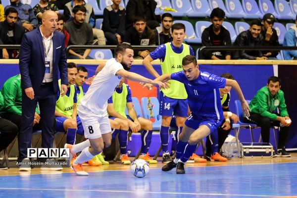 دیدار تیم‌های ترکمنستان و قرقیزستان از سری بازی‌های مرحله مقدماتی فوتسال آسیا