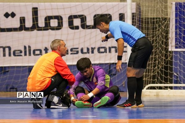 دیدار تیم‌های ایران و قرقیزستان از سری بازی‌های مرحله مقدماتی فوتسال آسیا