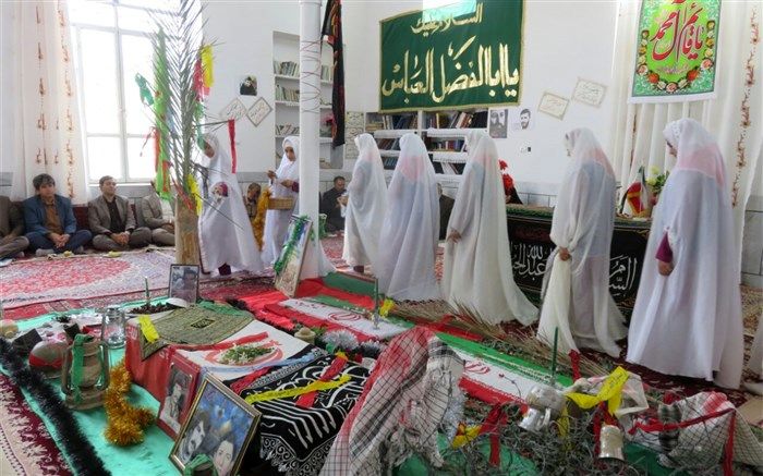 برگزاری یادواره شهدا در نی ریز