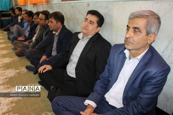 مراسم عزاداری رحلت پیامبر اعظم و شهادت حضرت امام حسن مجتبی(ع) و حضرت امام رضا (ع)در آموزش و پرورش استان بوشهر