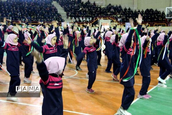 افتتاحیه ششمین المپیاد ورزشی درون مدرسه ای