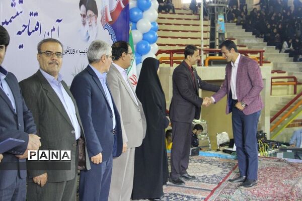 افتتاحیه ششمین المپیاد ورزشی درون مدرسه ای