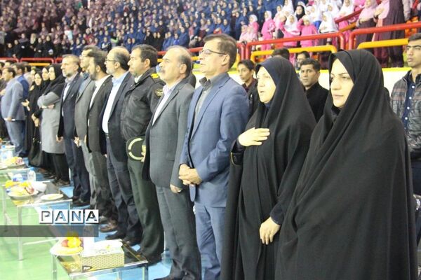 افتتاحیه ششمین المپیاد ورزشی درون مدرسه ای