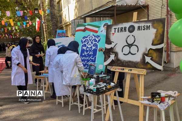 آیین استانی گرامیداشت هفته پدافند غیرعامل در مدارس فارس