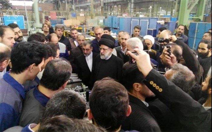 بازدید سرزده رئیس قوه قضائیه از گروه ماشین سازی تبریز