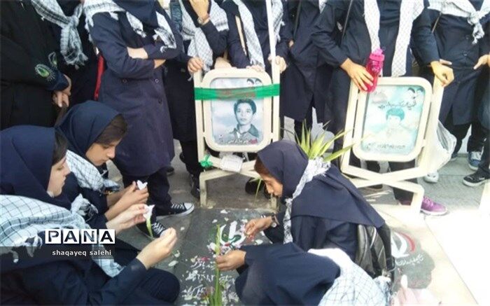 اردوی جهادی به همت بسیج دانش آموزی برگزار شد