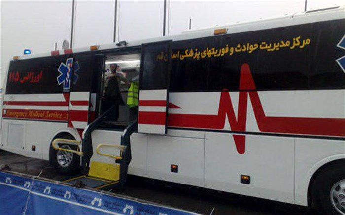 عملکرد حوزه بهداشت ودرمان درقرارگاه اربعین مصلی استان قم