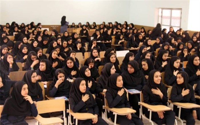 مراسم اربعین حسینی در هنرستان  رازی  شهرستان دشتستان برگزار شد