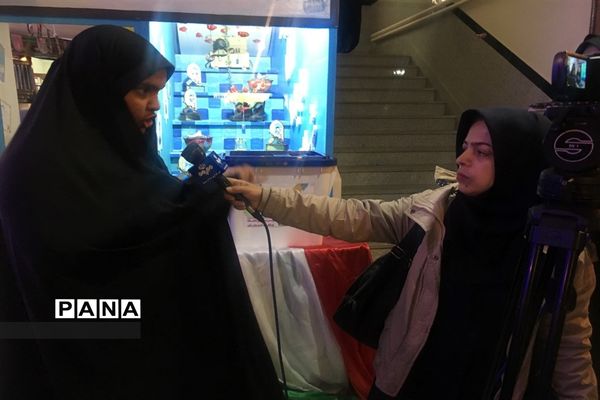 مراسم نمادین انتخابات شورای دانش‌آموزی