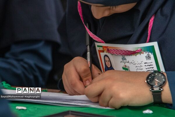 مشق دموکراسی در مدارس لامرد