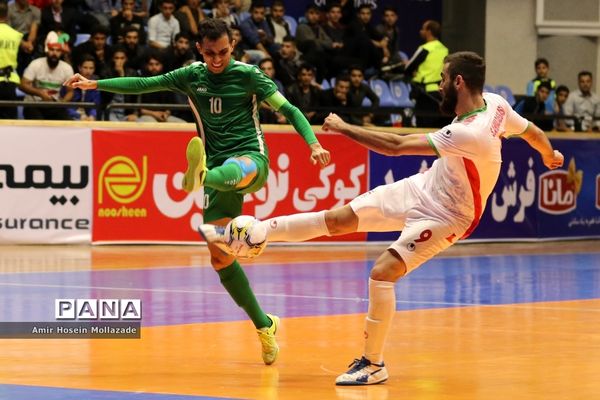 دیدار تیم‌های ایران و ترکمنستان از سری بازی های مرحله مقدماتی فوتسال آسیا