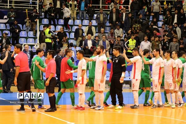 دیدار تیم‌های ایران و ترکمنستان از سری بازی های مرحله مقدماتی فوتسال آسیا